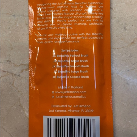 5-Piece Brush Set - Brown - Picture 3 of 3